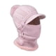 thumbnail image 4 of Gorro de pasamontañas de punto elástico DYNWAVEMX Bufanda de cuello Orejeras transpirables pasamontañas para motocicleta Rosado, 4 of 7