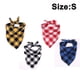 thumbnail image 5 of 4 pañuelos para perros a cuadros, bufanda triangular reversible para mascotas para niños y niñas, tela duradera de primera calidad, pañuelo para perros pequeños, medianos, grandes y extra grandes,, 5 of 5