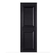 thumbnail image 1 of Premier Raised Panel Exterior Decorative Shutters, Black - 15 x 51 in., 1 of 1