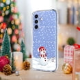 thumbnail image 6 of ELEHOLD Case for Samsung Galaxy A17 5G, Christmas Slim Shockproof Clear TPU Cover, Raised Edge Screen/Camera Protection,B, 6 of 7