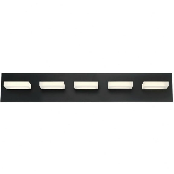 Eurofase Lighting - Olson - 30 Inch 25W 5 LED Bath Bar-Black Finish