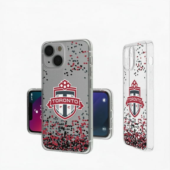 Toronto FC iPhone Confetti Design Clear Case