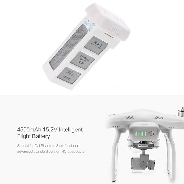 IMENGL Advanced 15.2 V 4500mAh Intelligent Battery compitable with DJI Phantom3 Flying Orb,Real Flight 9,Flying Gliders for Kids,Gravitation Disc,Flight Simulator,Soft Play 2 You,Flying Paper,Stunt