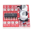 thumbnail image 5 of Módulo controlador de accionamiento de Motor CC L298N PWM velocidad Mini 2.5A componentes electrónicos, 5 of 5