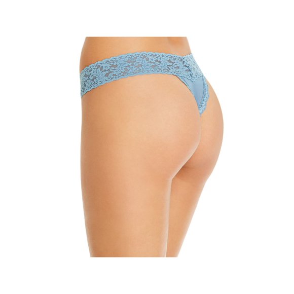 Hanky Panky Original Rise Diamond Thong Gabriella Blue One Size