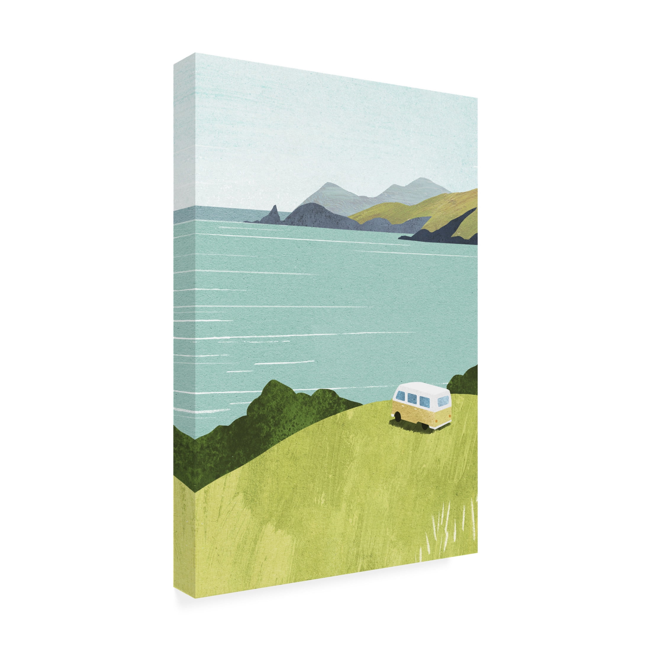Trademark Fine Art longwayhome Van Life Canvas Wall Art