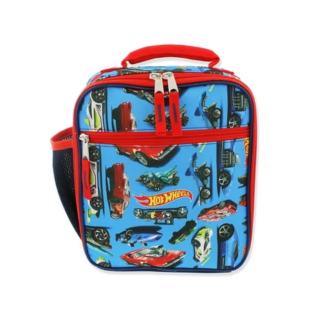 

Hot Wheels Boys Soft Insulated School Lunch Box Reusable Lunch Bag B22HW54254