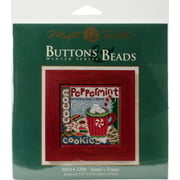 Mill Hill Buttons & Beads Counted Cross Stitch Kit 5"X5"-Santa's Treats Winter