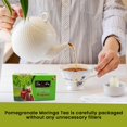 thumbnail image 4 of Tea4U Flavoured Moringa Oleifera Fruity - Pomegranate, 4 of 6