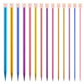 thumbnail image 2 of Yuarrent Agujas de tejer al azar de colores, suéter, de tejer de aluminio portátil, equipo de costura para manualidades DIY, suministros para el Artesanía 28 piezas/juego Yuarrent HA011745-15B, 2 of 6