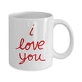 thumbnail image 2 of I Love you Mug - Coffee Cup - Gifts for love one Wife girlfriend dad mom grandma grandpa - Christmas Birthday Anniversary Gag gifts, Ceramic Mug 15Oz, 2 of 2