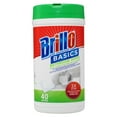 thumbnail image 1 of Brillo Basics Multi Surface Bathroom Cleaner Wipes 40 Count, 1 of 3