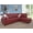 Red, variant on Ponliving 103.5" Faux Leather 2 PCS L-Shaped Modern Sectional Sofa with Pillows for Living Room Red Faux Leather Right Hand Facing