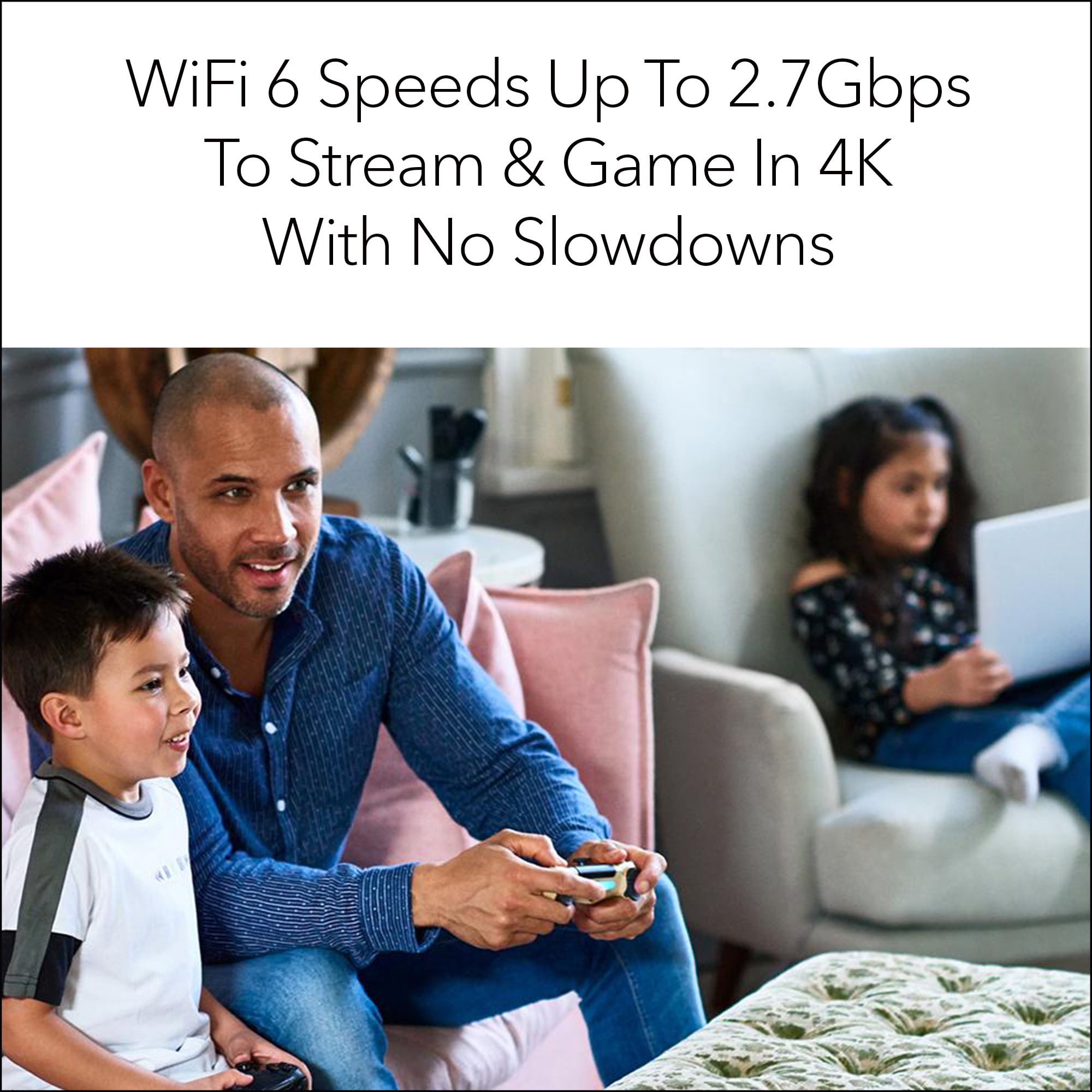 NETGEAR – Nighthawk AX2700 DOCSIS 3.1 + WiFi 6 Router, 2.7Gbps (CAX30)