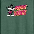thumbnail image 3 of Disney - Positive Vibes - Women's Lightweight French Terry Long Sleeve Shirt, 3 of 5