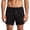 Black, variant on Men's Waffle Knit Boxer Underwear Loose Fit Lounge Button Soft Breathable Sleep Boxers