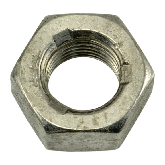 7/16"-20 18-8 Stainless Steel Fine Thread Type C Lock Nuts (6 pcs.)