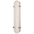 thumbnail image 2 of Hudson Valley Lighting 1125 Skylar 1 Light 25" Tall 3000K Led Wall Sconce - Brass, 2 of 2