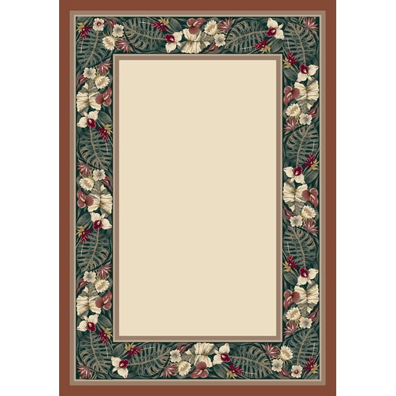 Milliken Innovations Area Rug KAPALUA OPALCORAL Kapalua Opalcoral 2' 8" x 3' 10" Rectangle