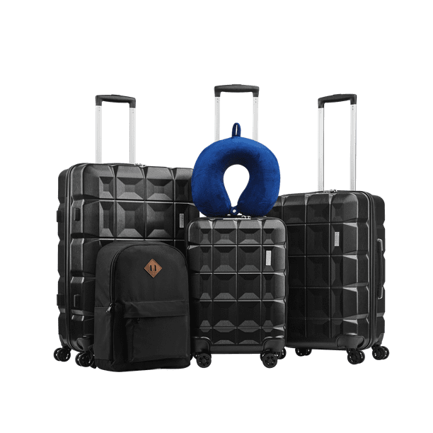 imiomo Luggage Set, ABS Lightweight Hard Shell with TSA Lock Carryon