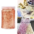 thumbnail image 4 of de resina dorada-imitación de oro, pta, cobre, de lámina metálica para artes y artesanías, arte de uñas - 10g Sunnimix Copos de resina dorada, 4 of 8