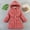 004Watermelon Red, variant on Generic Kids Girls Winter Coats Heavyweight Fleece Lined Jackets Windproof Hooded Outerwear with Waist Belt for 5-12 Years