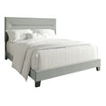 thumbnail image 6 of Castle Place Simple Linen Upholstered Full Bed, Grey, 6 of 9