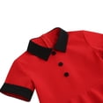 thumbnail image 6 of Xudanell 40s 50s Dress for Kids 1950s Dresses for Girls Collar Rockabilly Audrey Hepburn Prom Tea Party Swing Dress with Belt (Red, 3-4 Years), 6 of 9