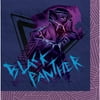 6 1/2" x 6 1/2" Black Panther Wakanda Forever Luncheon Napkins, 16/PK