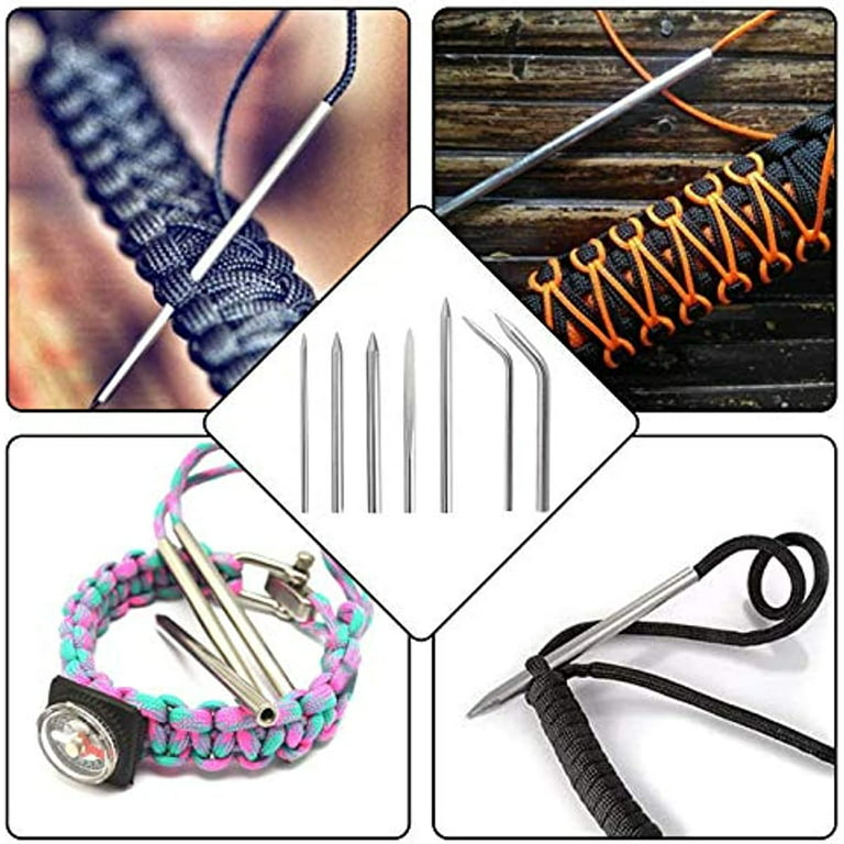 Adjustable Jig Bracelet Maker with Parachute Cords and Buckles Parachute  Cord Weaving Braiding DIY Crafting