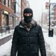 thumbnail image 3 of Balaclava 5 piezas poliéster elastano protección facial cuello invierno deportes al aire libre táctico motociclismo esquí senderismo, 3 of 8