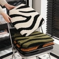 thumbnail image 7 of Green Chair Pad Green Winter Plush Horseshoe Dining Chair Cushion 43x40cm Thickened Non-Slip Washable Seat Pad for Kitchen Office Home Horseshoe Dining Cushion, 7 of 7