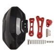 thumbnail image 3 of BUYISI Motorcycle Rear Aluminium Rear Mudguard Motorbike Carbon Fiber Printed Plastic 560G Motorcycle Mudguard Motor Turn Signal Part Red, 3 of 5