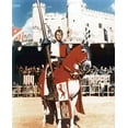 thumbnail image 2 of Hollywood Photo Archive 12x14 Black Ornate Wood Framed with Double Matting Museum Art Print Titled - Charlton Heston - El Cid, 2 of 4