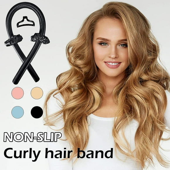 2023 - Heatless Hair Curlers Rollers, No Heat Headband Overnight Sleep Styler Wave Formers