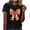 X389-Black, variant on Neewe Womens Love Heart Shirts Short Sleeve Valentines Crewneck Colorful Heart Graphic Tees Tops