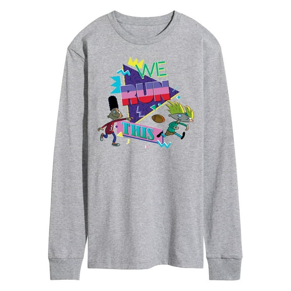 Hey Arnold! - Retro Arnold and Gerald - Men's Long Sleeve T-Shirt