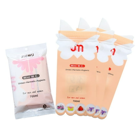 

Emergency Portable Car Urine Bag Vomit Bags Mobile Mini Toilet Convenient Using