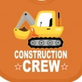 thumbnail image 4 of Inktastic Construction Crew Boys Shovel Truck Boys Baby Bib, 4 of 4