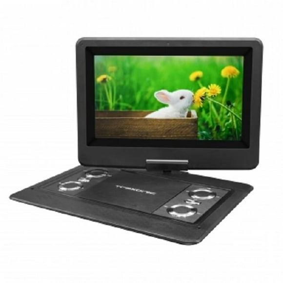Trexonic TR-D125 12.5 in. TV Portable Plus Lecteur DVD avec TFT Couleur A Mené l'Écran & USB