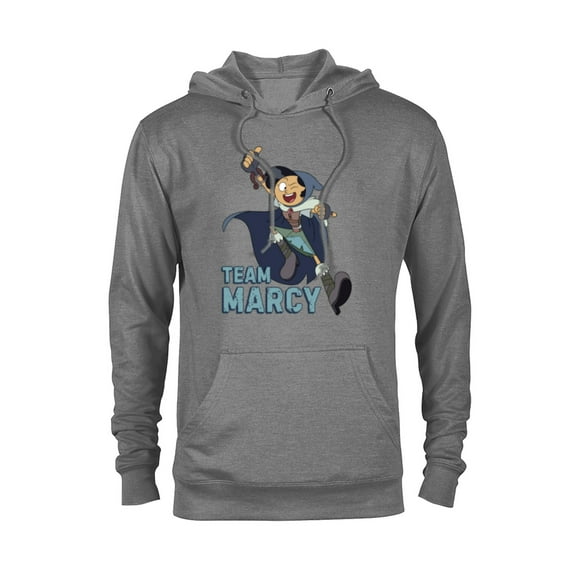 Disney Channel Amphibia Team Marcy - Pullover Hoodie for Adults – Customized-Graphite Heather