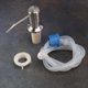 thumbnail image 5 of 4X Dispensador de Jabón para de Cocina, Dispensador de Jabón de Encimera Integrado, Cabezal de Bomba con Kit de Tubo de Extensión de 46 Pulgadas (Plateado), 5 of 5