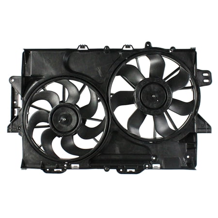 Agility Auto Parts 6010389 Dual Radiator and Condenser Fan Assembly for Chevrolet GMC Specific Models
