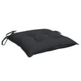 thumbnail image 5 of vidaXL Chair Cushion Set of 4 Black Oxford fabric (100% polyester), 5 of 6