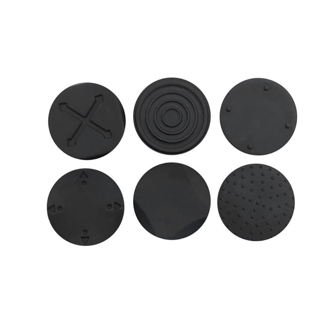 Tholdsy Pack of 6 Thumbstick Silicone Protector Parts Game Maintenance Repair Joystick Console Replacement Spare Covers Caps for PSVita Type3 NO3