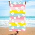 thumbnail image 4 of Yika Beach Blankets Beach Towel New-fine Fiber Beach Towel Printed Towel Beach Swimming Vacation Absorbent Towel, 4 of 7