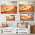 thumbnail image 4 of Designart "Scenic horizon Desert Infinite Horizon III" Landscapes Floater Framed Canvas Art Print, 4 of 7