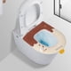 thumbnail image 5 of Accesorios de baño Otoño e Invierno Asiento de inodoro grueso Hogar Cálido Asiento de inodoro Cubierta de inodoro peludo Cojín de asiento de inodoro Orinal, 5 of 6