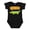 AB-Black, variant on Inktastic Half Birthday 1/2 Boy Alligator Boys Baby Bodysuit
