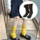 thumbnail image 5 of Sonducket Calcetines tipo pantuflas, transpirables, con forro polar, para invierno, con mango de goma de silicona, para dormir, lindos, clásicos, peludos, Medias gary oscuro Sonducket AP009581-02, 5 of 6